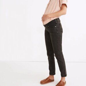 Madewell Maternity Side-Panel Perfect Vintage Jeans in Lunar Wash